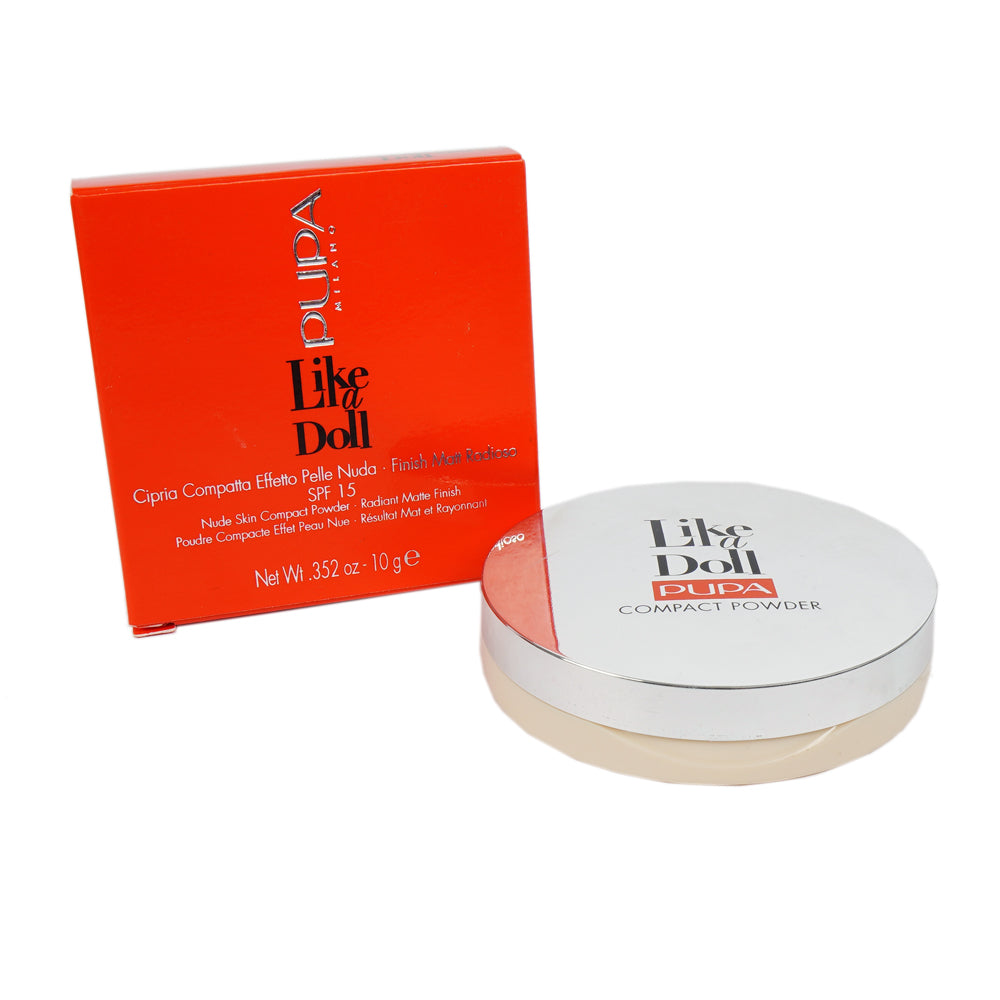PUPA LIKE A DOLL | NUDE SKIN COMP PWDR | PORCELAIN | Best Price in Pakistan original skincare product Pakistan Main image