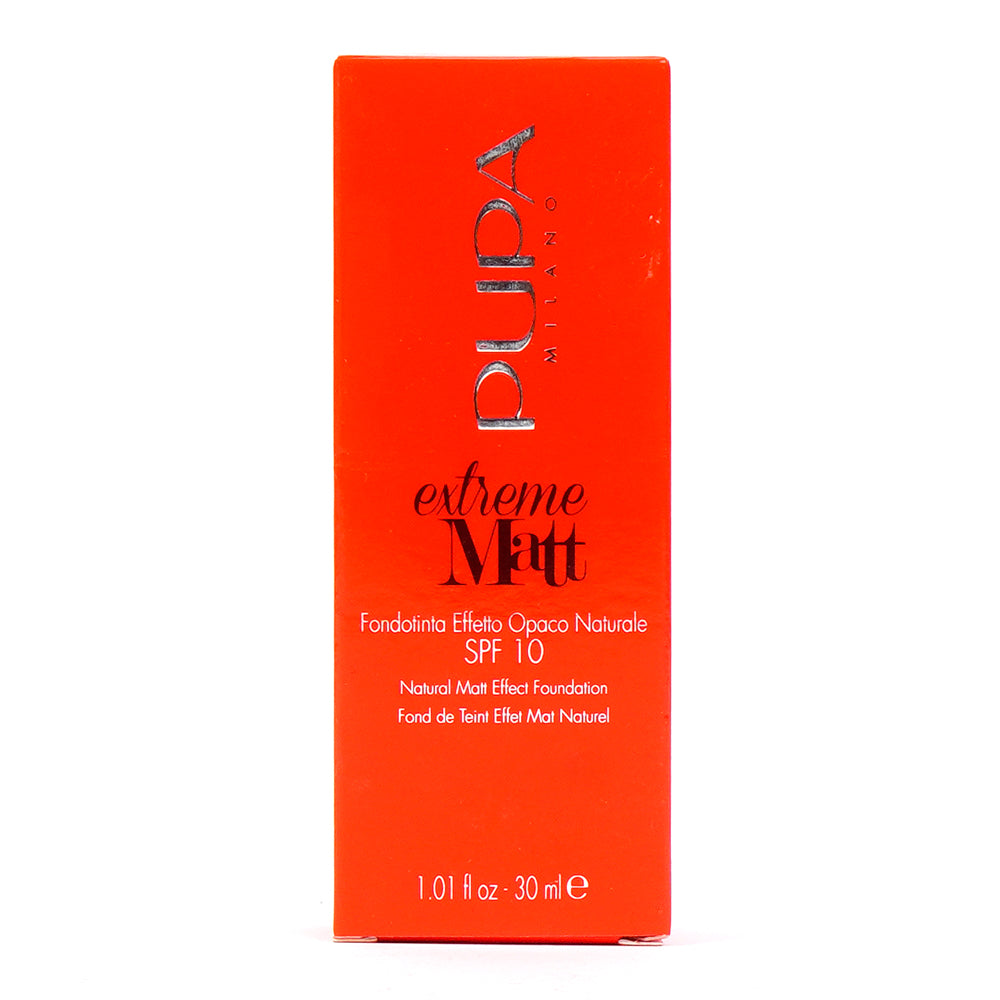 PUPA EXTREME MATT NATURAL MATT EFFECT FOUNDATION | LIGHT BEI | Best Price in Pakistan original skincare product Pakistan Main image