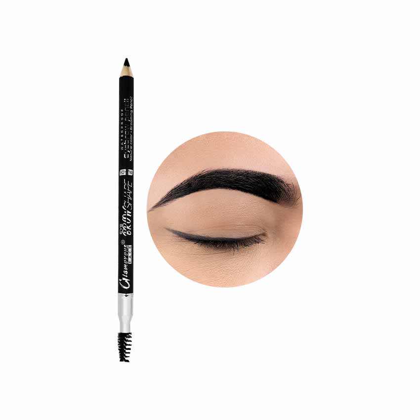 Glamorous Face | Waterproof Eyebrow Pencil With Brush | Best Price in Pakistan original skincare product Pakistan