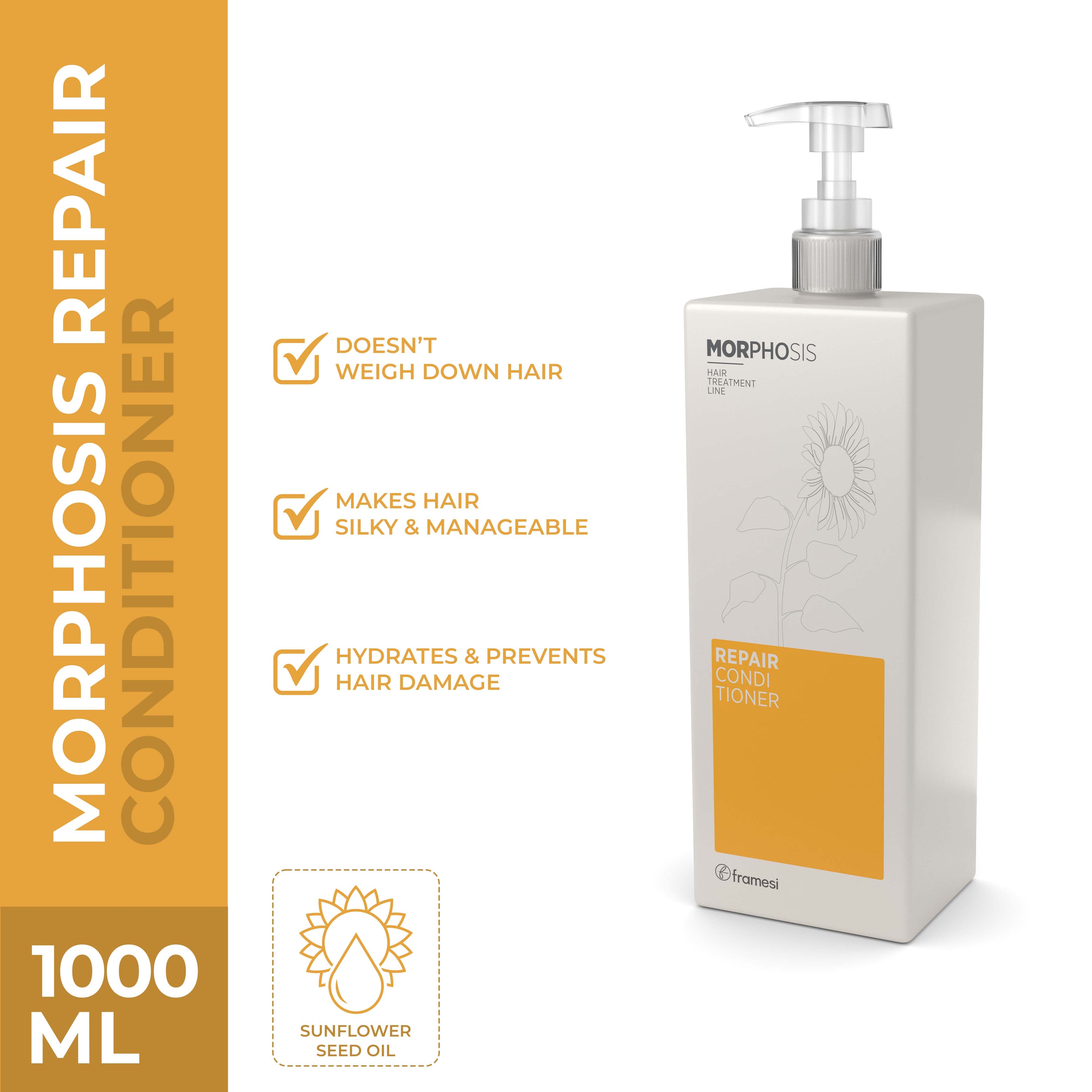 Framesi | Morphosis Repair Conditioner 1000 ml | Best Price in Pakistan original skincare product Pakistan