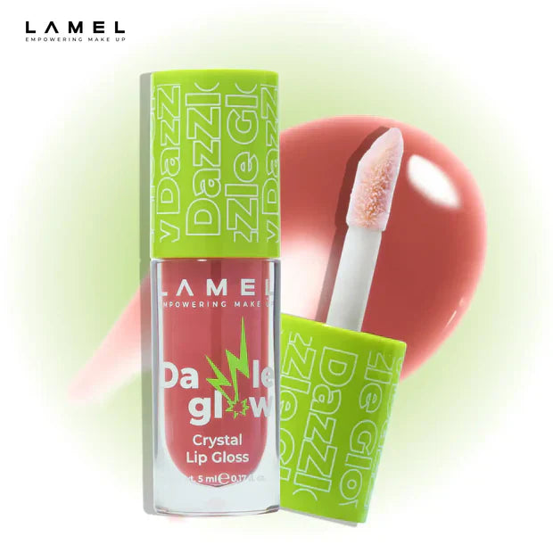 Lamel | Crystal Lip Gloss Dazzle Glow | 401 | Best Price in Pakistan original skincare product Pakistan مرکزی تصویر