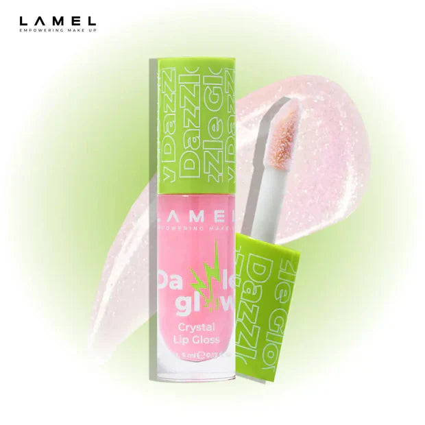 Lamel | Crystal Lip Gloss Dazzle Glow | 402 | Best Price in Pakistan original skincare product Pakistan