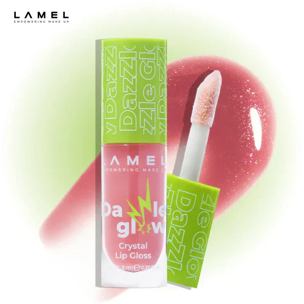 Lamel | Crystal Lip Gloss Dazzle Glow | 404 | Best Price in Pakistan original skincare product Pakistan مرکزی تصویر