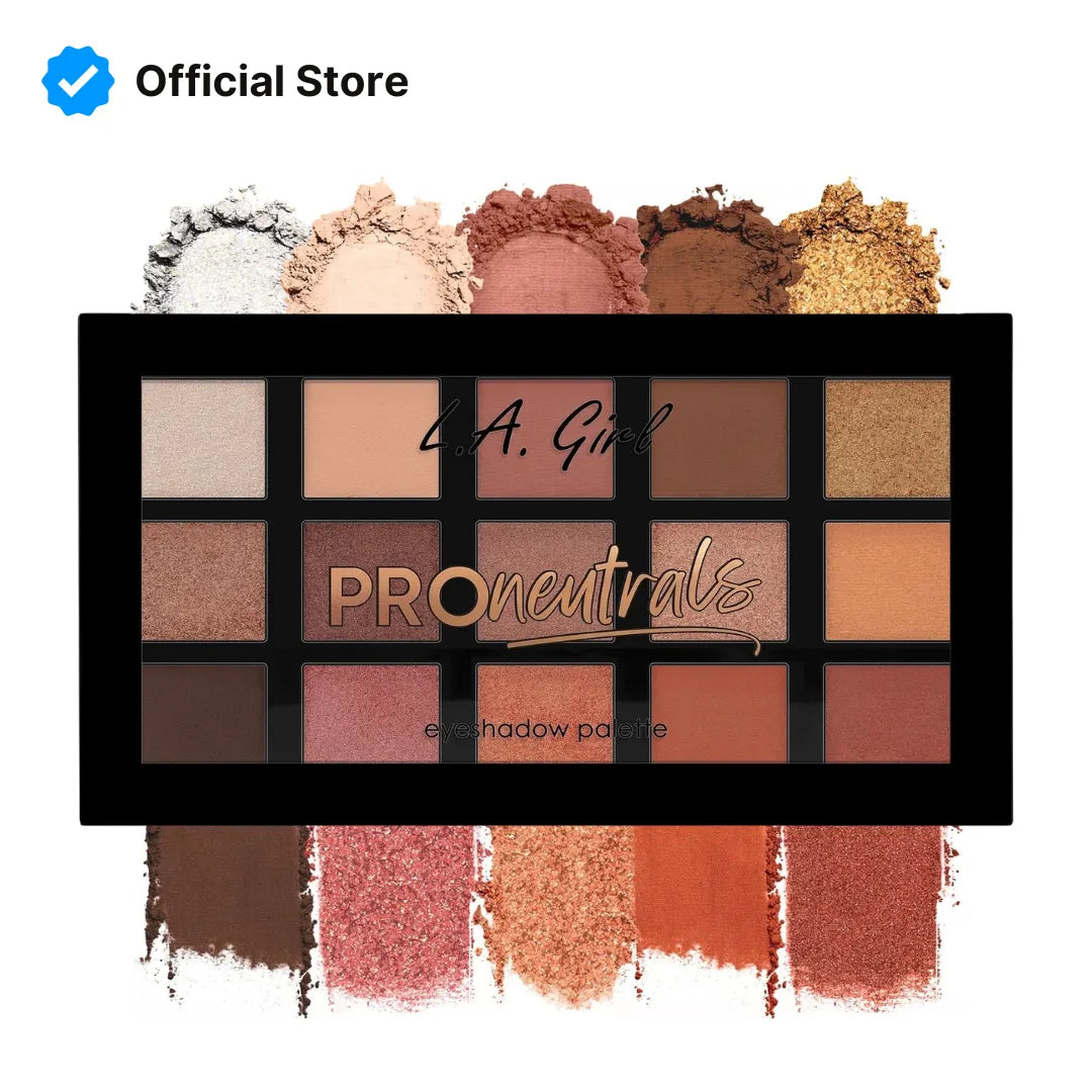 LA Girl Pro Neutrals 15-Eyeshadow Palette | Best Price in Pakistan original skincare product Pakistan