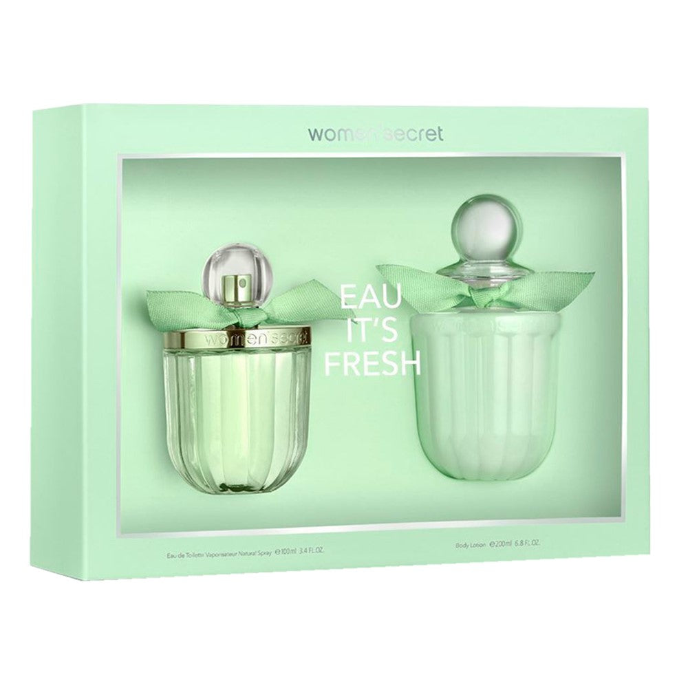 Women Secret Fresh Edt 1 00Ml +Bl 200Ml | Best Price in Pakistan original skincare product Pakistan مرکزی تصویر