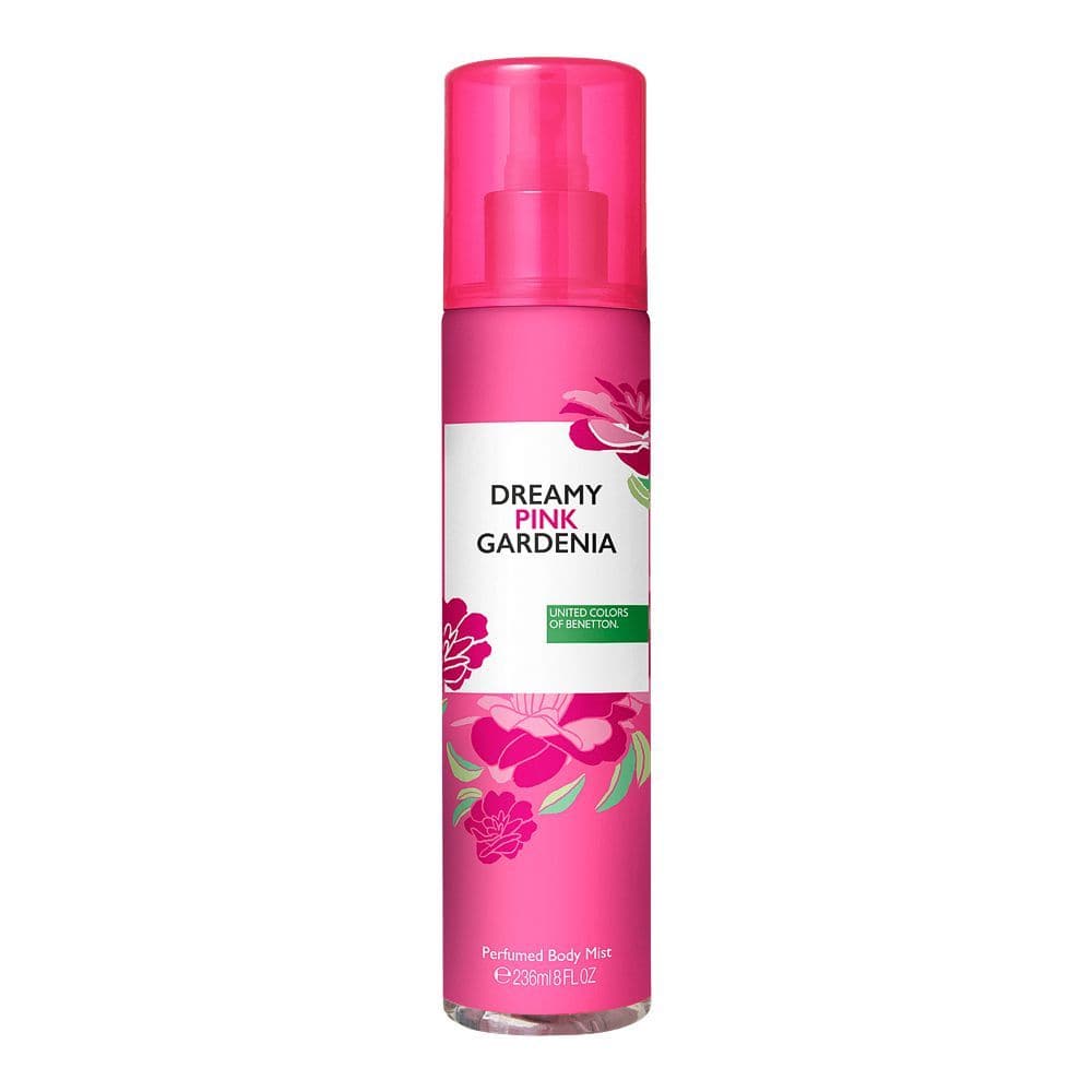 Benetton Dreamy Pink Gardenia Body Mist 236Ml | Best Price in Pakistan original skincare product Pakistan Main image
