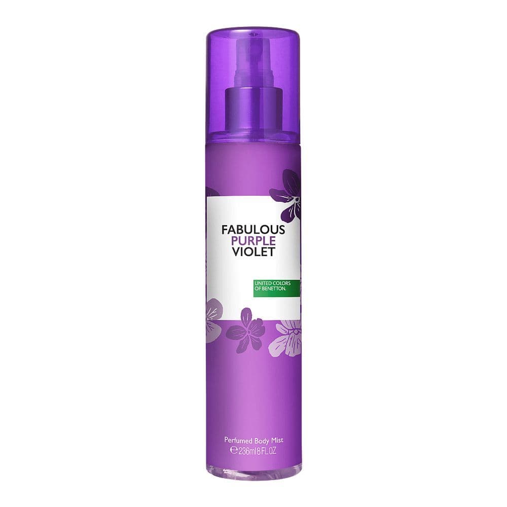 Benetton Fabulous Purple Violet Body Mist 236Ml | Best Price in Pakistan original skincare product Pakistan Main image