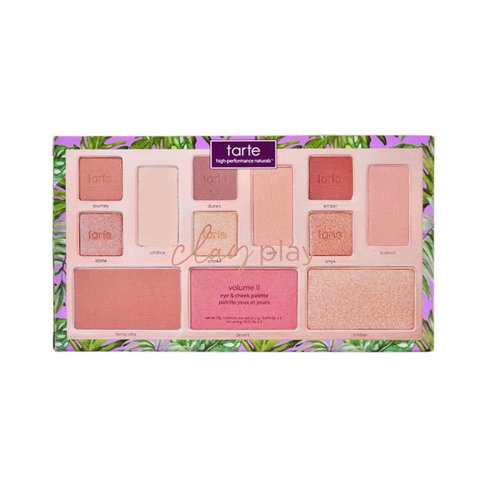 TARTE CLAY PLAY VOLUME II EYE & CHEEK PALETTE | Best Price in Pakistan original skincare product Pakistan مرکزی تصویر