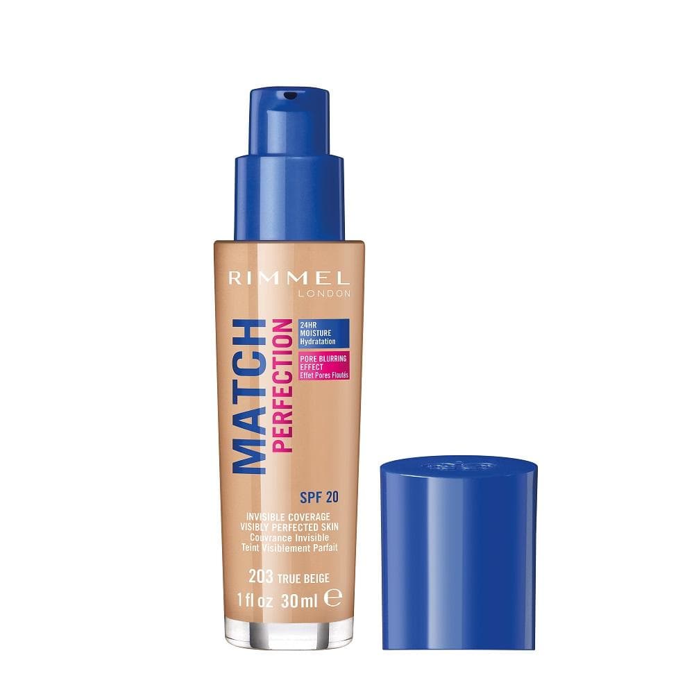 Rimmel Match Perfection Foundation | True Beige | Best Price in Pakistan original skincare product Pakistan