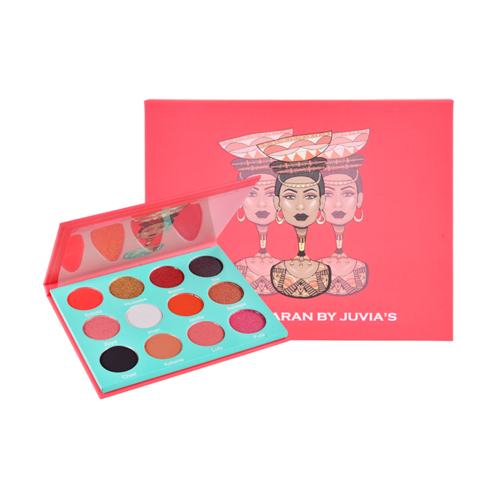 JUVIAS THE SAHARAN BY JUVIAS EYE SHADOW PALETTE | Best Price in Pakistan original skincare product Pakistan