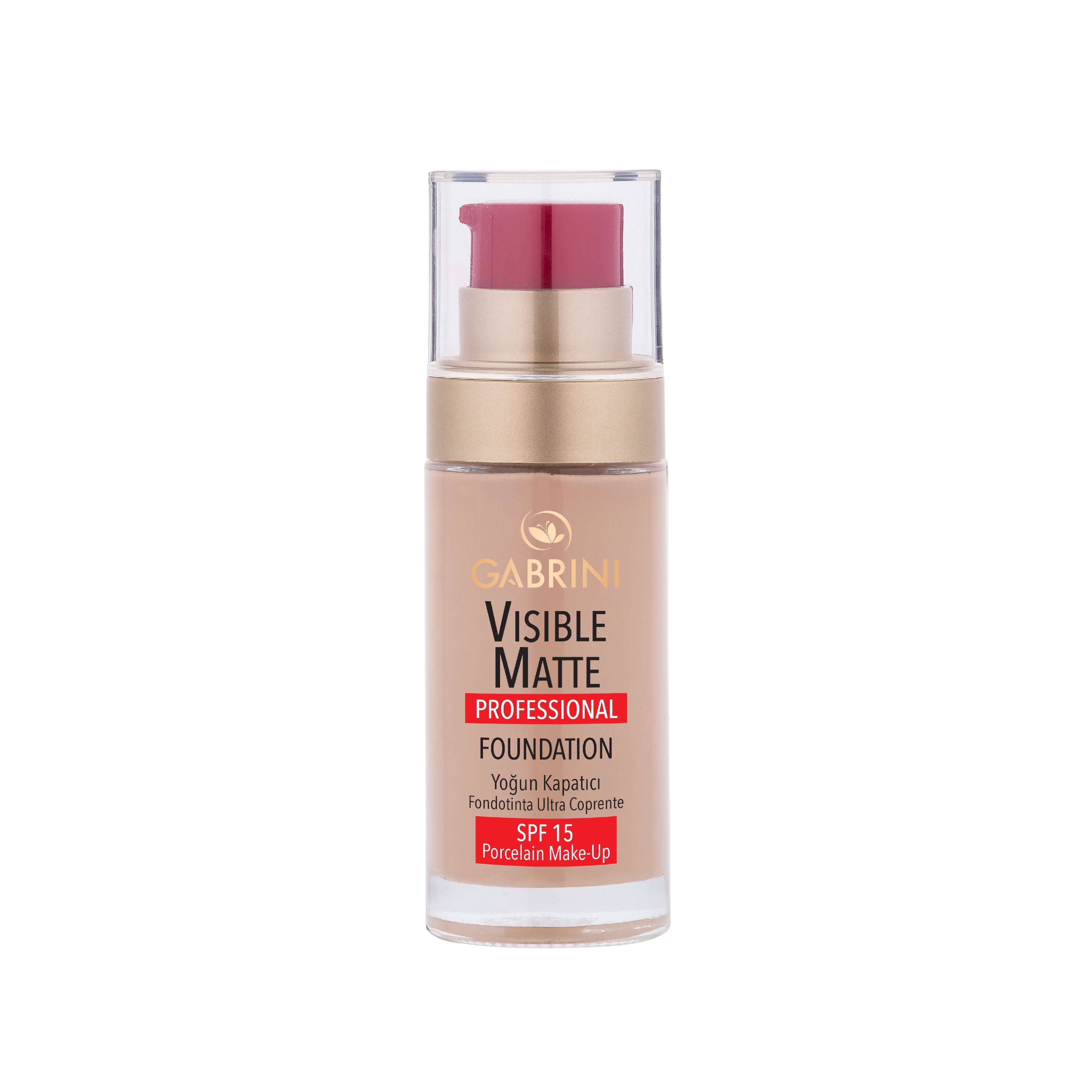 GABRINI VISIBLE MATTE PROFESSIONAL FOUNDATION 01 | Best Price in Pakistan original skincare product Pakistan