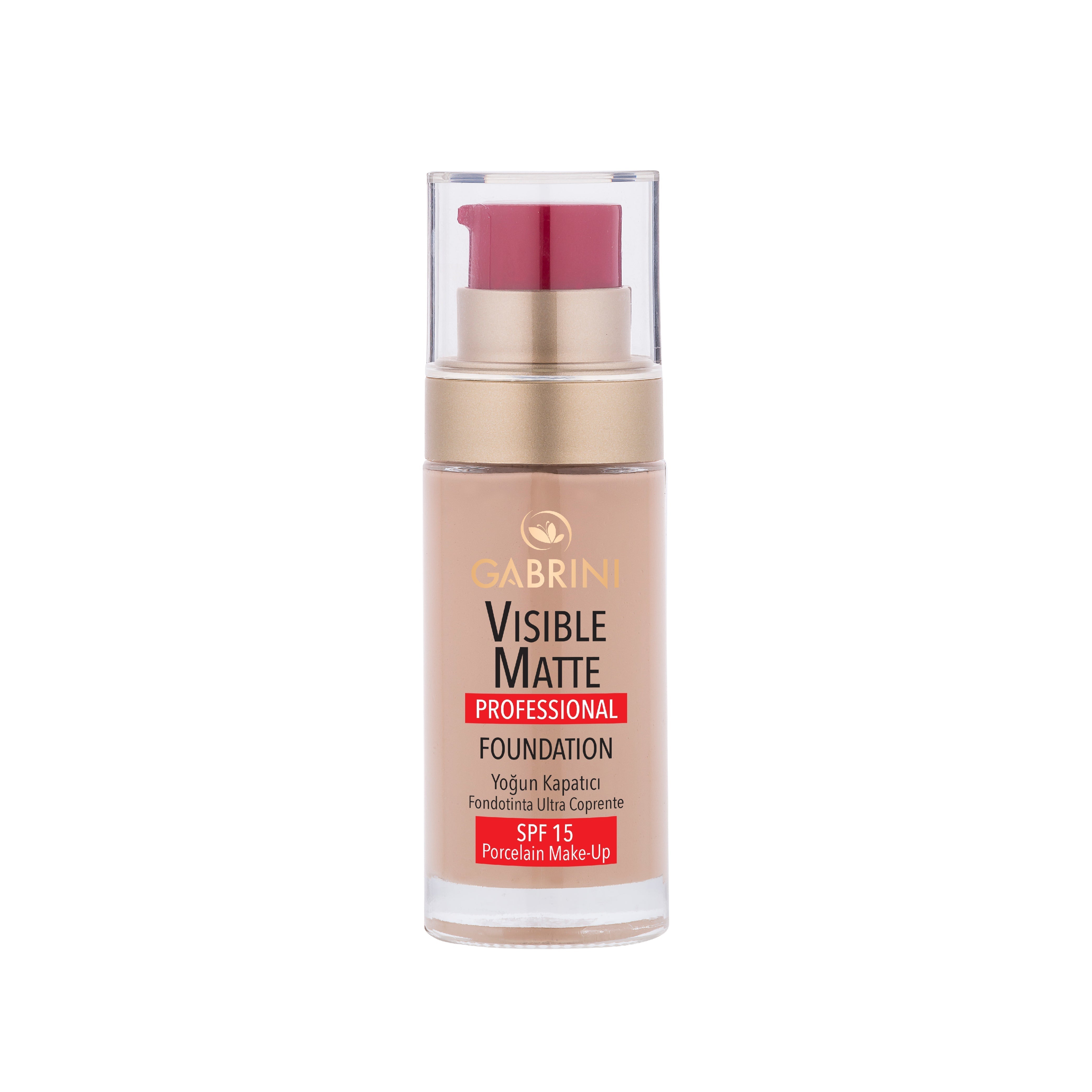 GABRINI VISIBLE MATTE PROFESSIONAL FOUNDATION 02 | Best Price in Pakistan original skincare product Pakistan Main image