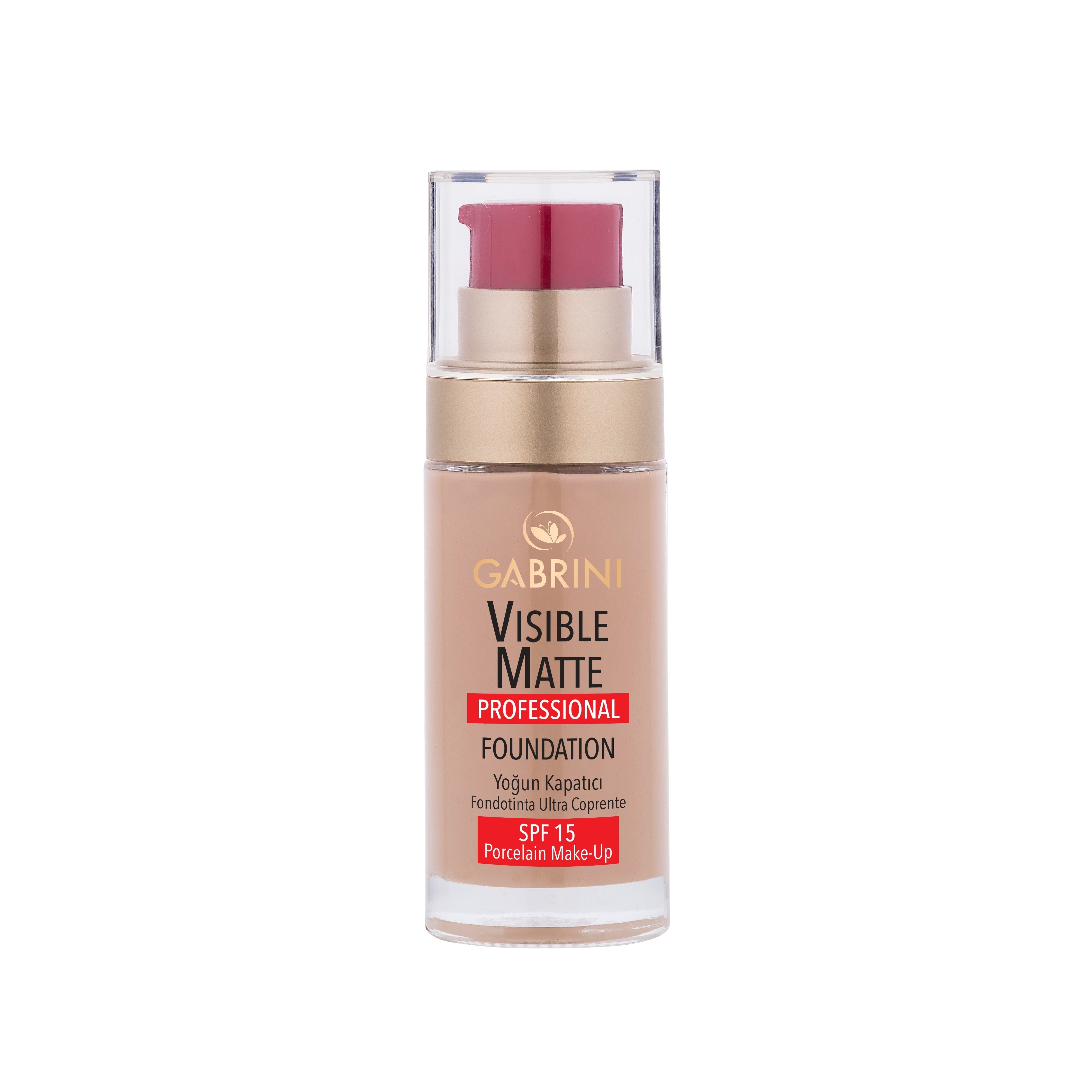 GABRINI VISIBLE MATTE PROFESSIONAL FOUNDATION 03 | Best Price in Pakistan original skincare product Pakistan مرکزی تصویر