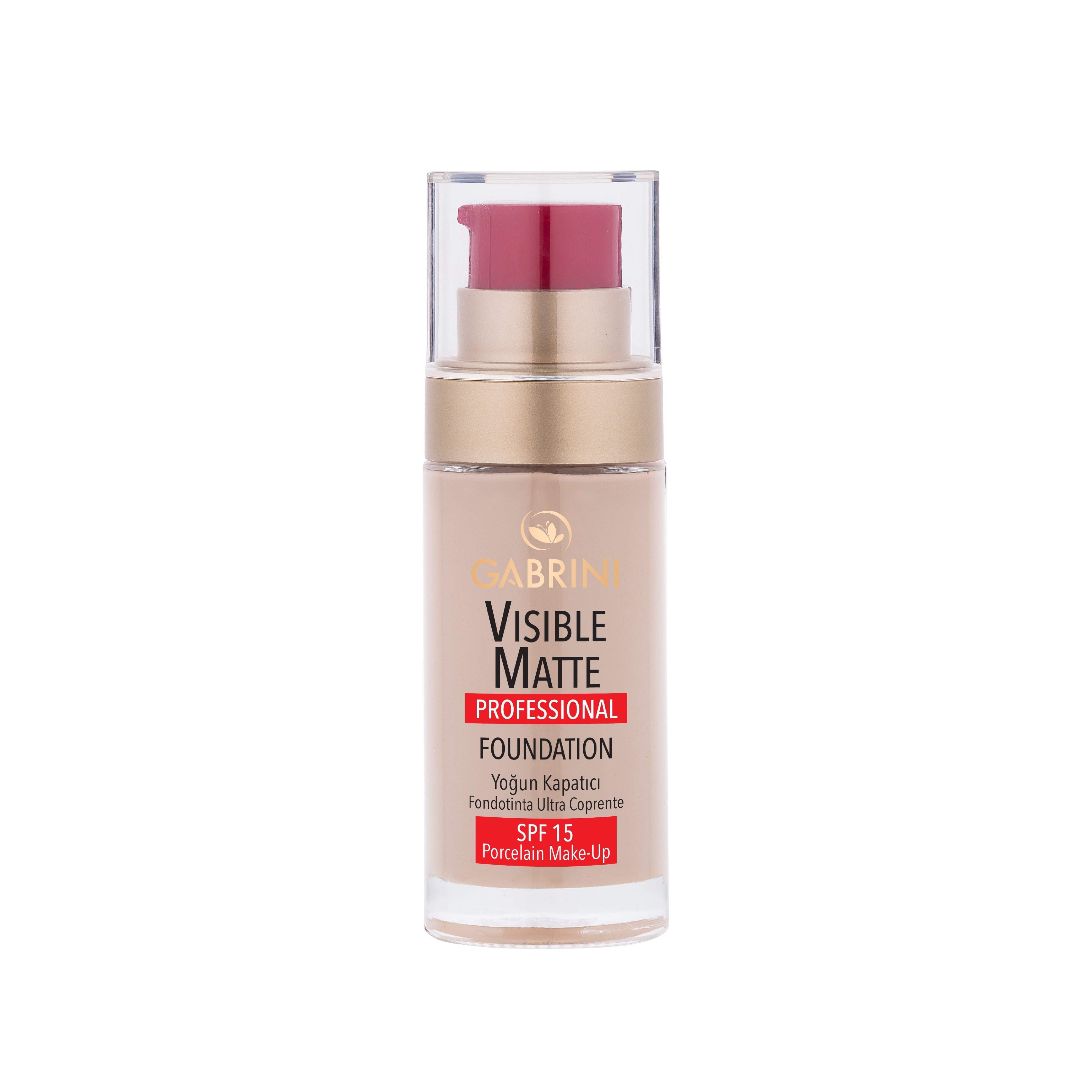 GABRINI VISIBLE MATTE PROFESSIONAL FOUNDATION 04 | Best Price in Pakistan original skincare product Pakistan مرکزی تصویر