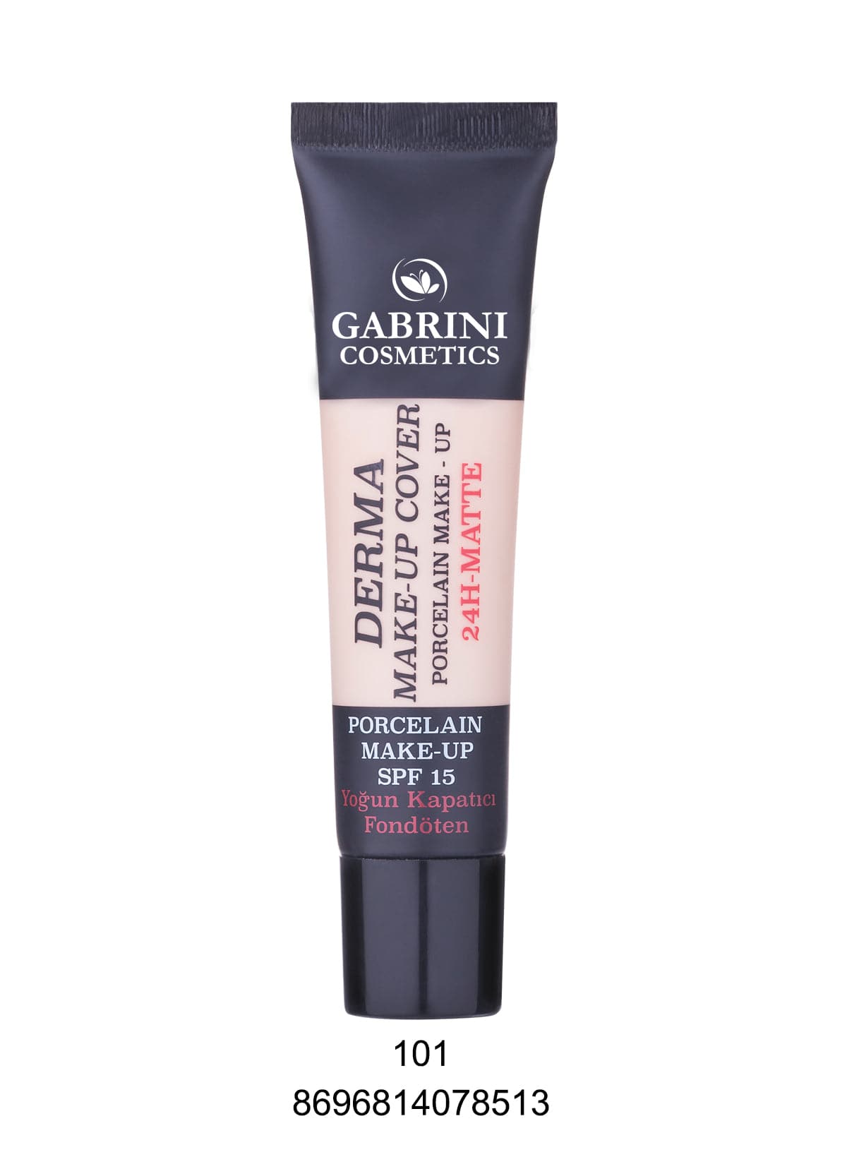 Gabrini Derma Make Up Cover Foundation 101 | Best Price in Pakistan original skincare product Pakistan