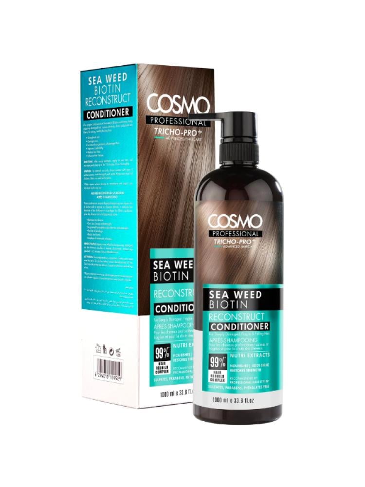 Cosmo Professional Sea Weed Biotin Reconstruct Conditioner | 1000ml | Best Price in Pakistan original skincare product Pakistan