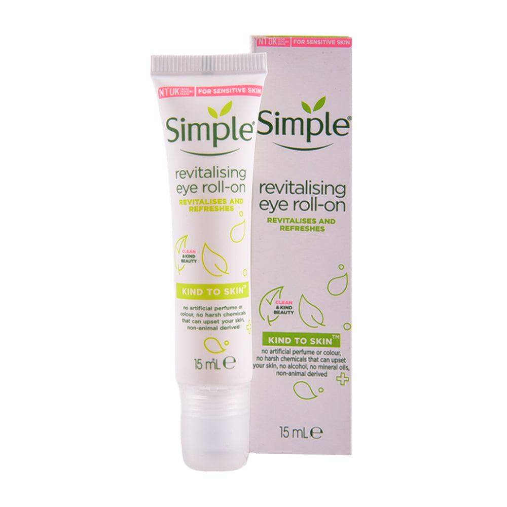SIMPLE REVITALISING EYE ROLL ON 15ML | Best Price in Pakistan original skincare product Pakistan Main image