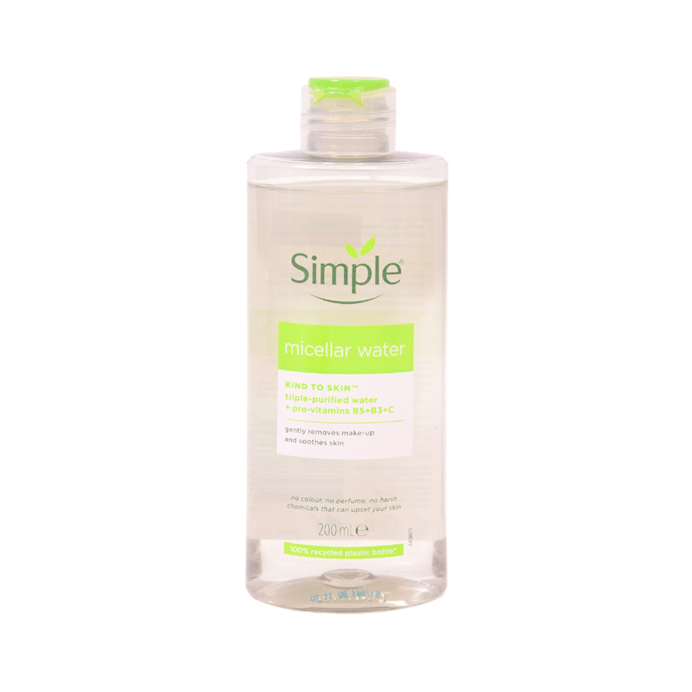 SIMPLE MICELLAR CLEANSING WATER 200 ML | Best Price in Pakistan original skincare product Pakistan