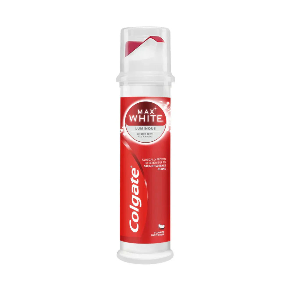 Colgate | Tooth Paste Max White Pump 100Ml | Best Price in Pakistan original skincare product Pakistan