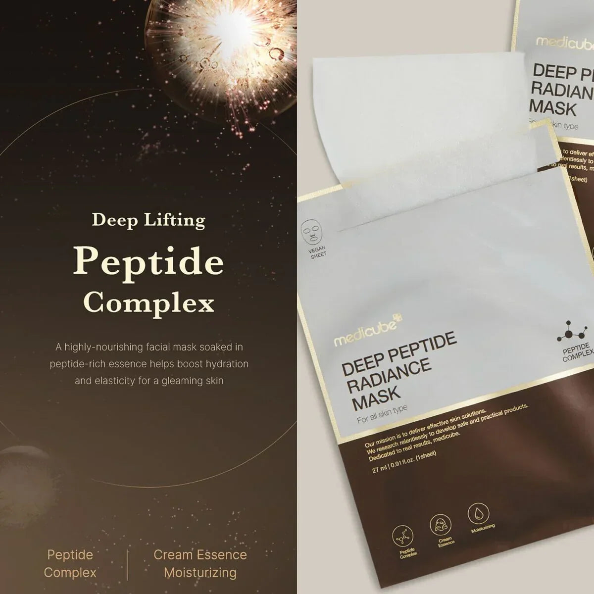 Medicube | Deep Peptide Radiance Mask | Best Price in Pakistan original skincare product Pakistan