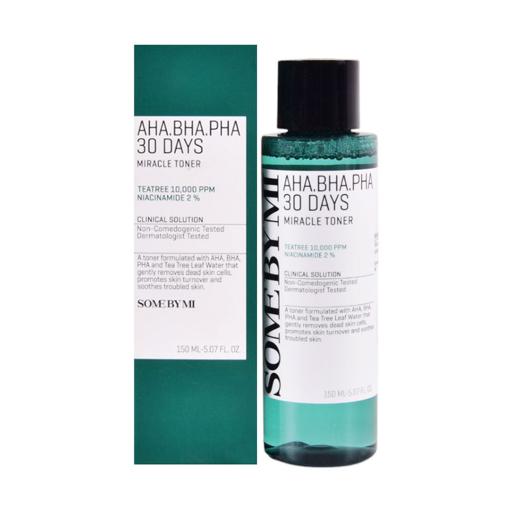 SOME BY MI AHA BHA PHA 30 DAYS MIRACLE TONER 150 ML | Best Price in Pakistan original skincare product Pakistan مرکزی تصویر