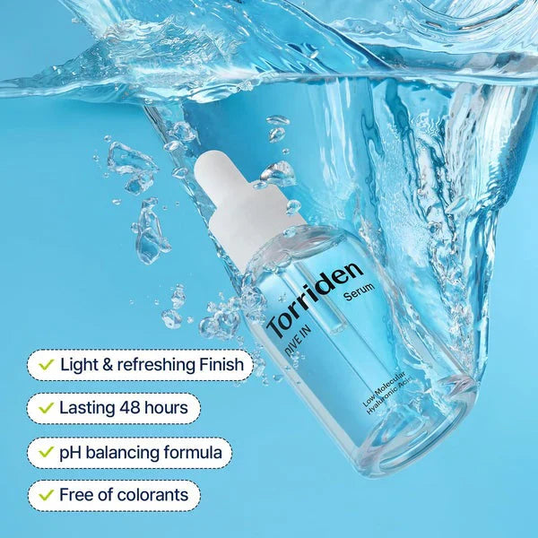 Torriden | Dine In Low Molecule Hyaluronic Acid Serum | 50ml | Best Price in Pakistan original skincare product Pakistan