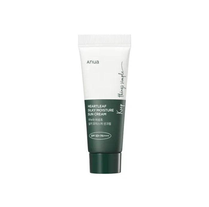 Anua | Heartleaf Silky Moisture Sun Cream SPF 50+ PA++++  10ml | Best Price in Pakistan original skincare product Pakistan Main image