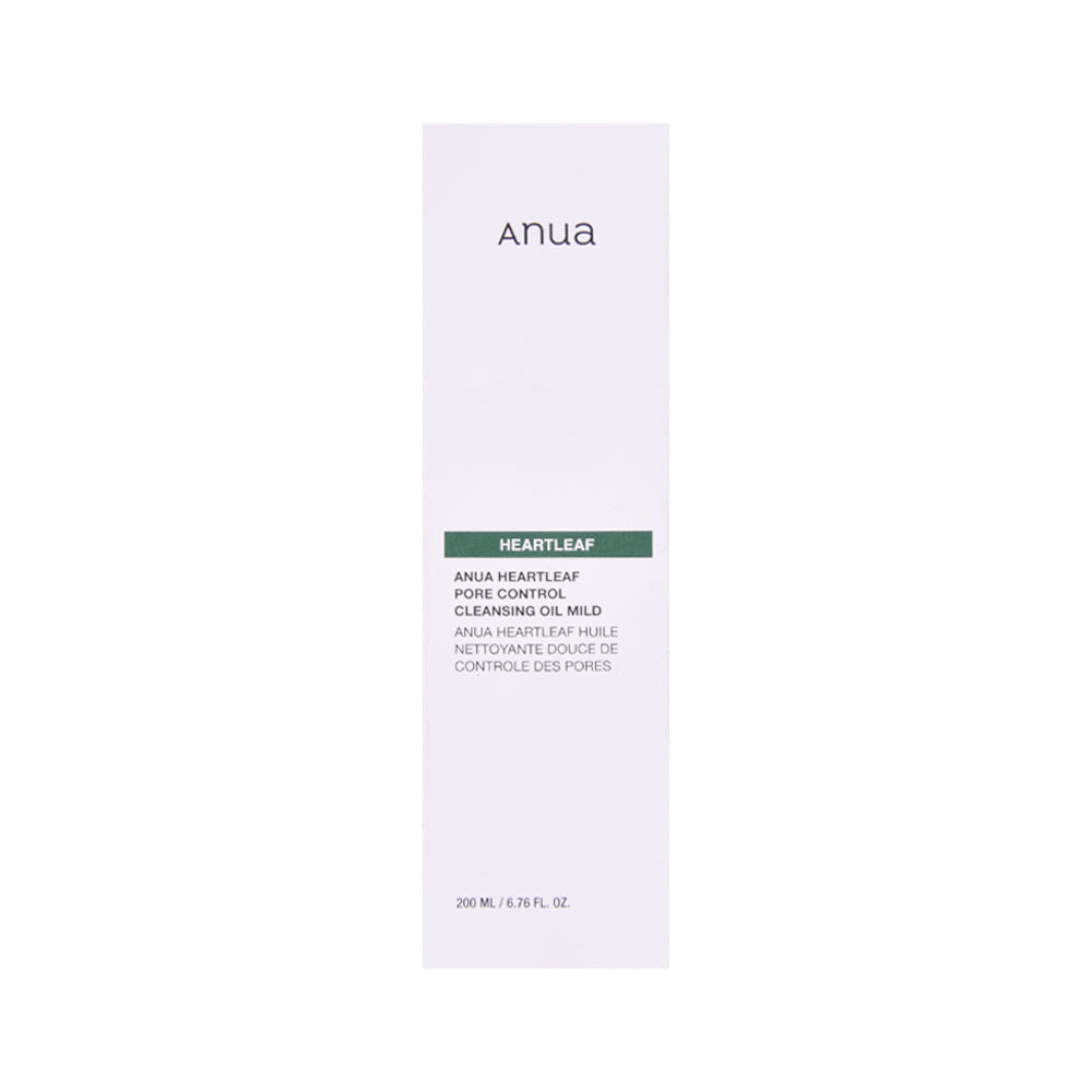 ANUA HEARTLEAF PORE CONTROL CLEASING OIL MILD 200ML | Best Price in Pakistan original skincare product Pakistan