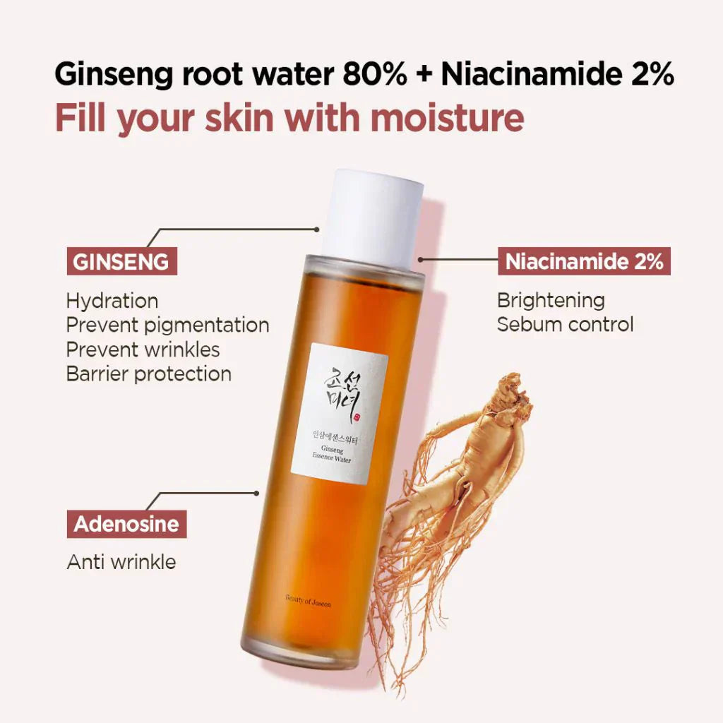 Beauty Of Joseon | Ginseng Essence Water Mini | 40ml | Best Price in Pakistan original skincare product Pakistan
