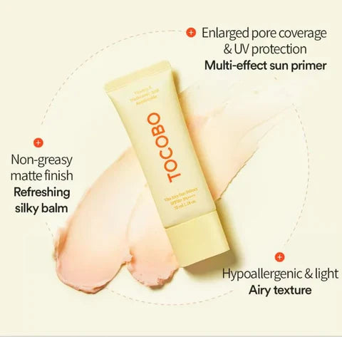 Tocobo | Vita Airy Sun Primer SPF50+ PA++++ | 35ml | Best Price in Pakistan original skincare product Pakistan Main image