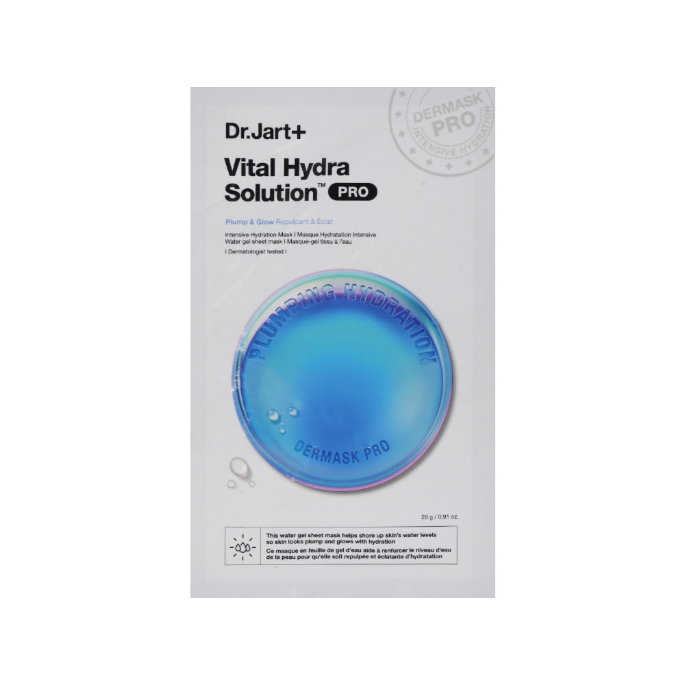 DR.JART+ VITAL HYDRA SOLUTION PRO SHEET MASK 26G | Best Price in Pakistan original skincare product Pakistan مرکزی تصویر