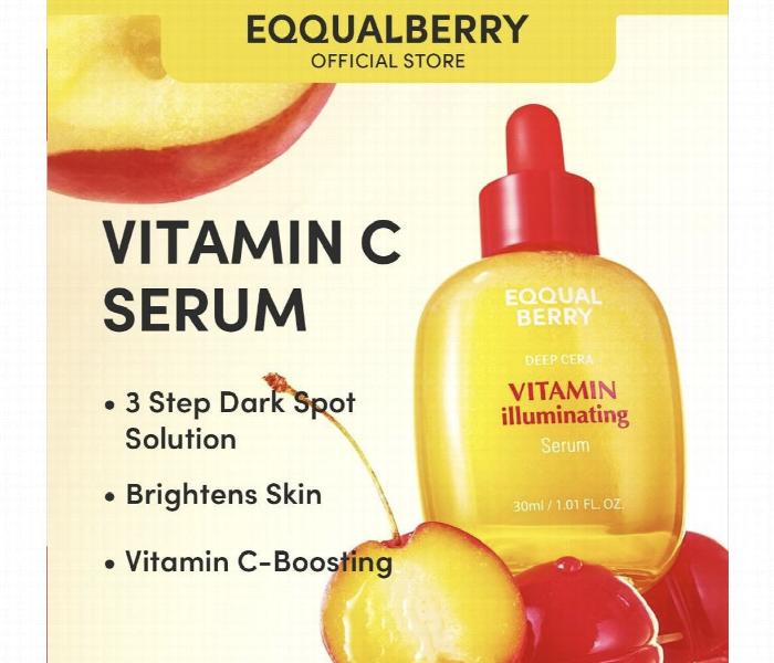 Eqqualberry | Vitamin Illuminating Serum | 30ml | Best Price in Pakistan original skincare product Pakistan