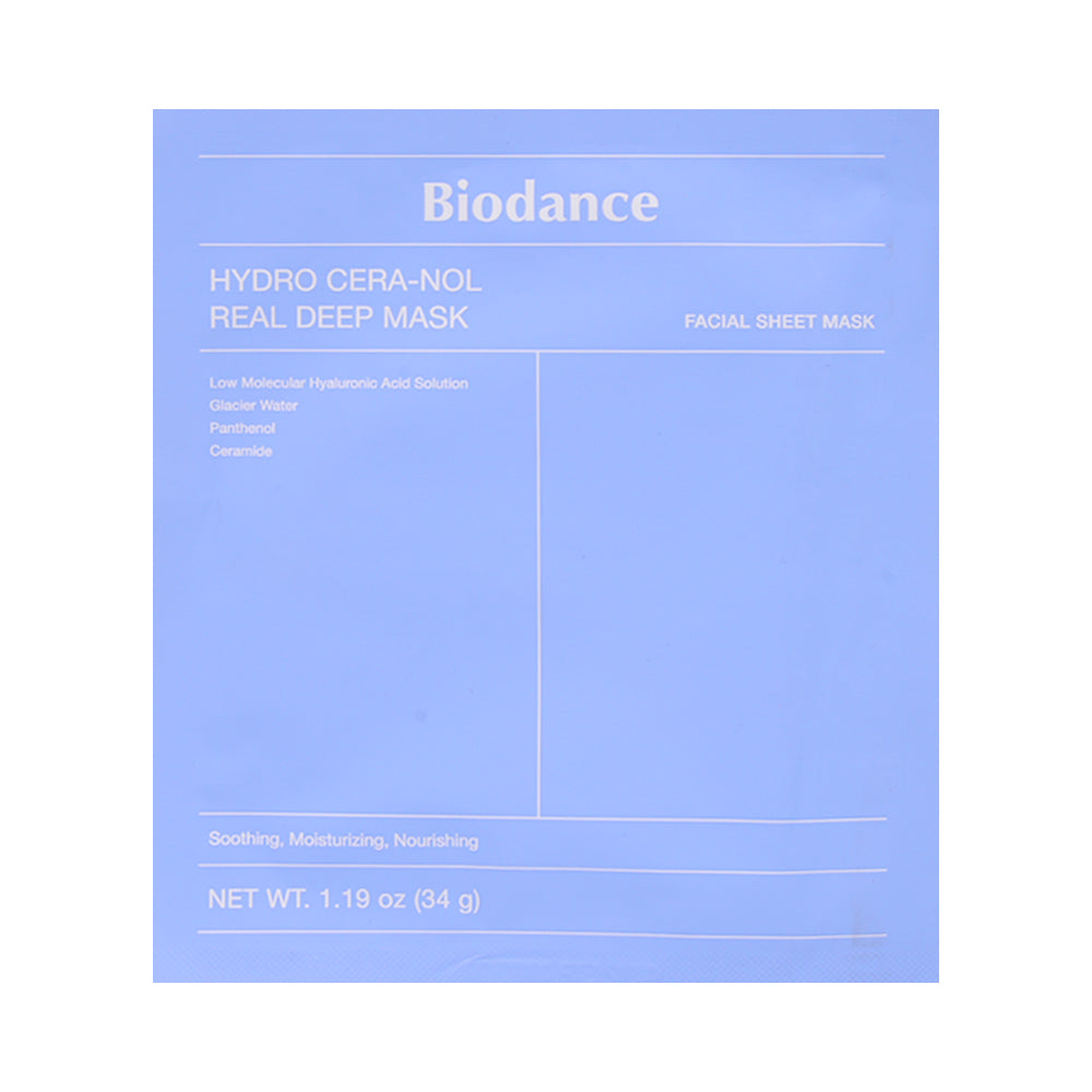 BIODANCE HYDRO CERA-NOL DEEP SHEET MASK 34G | Best Price in Pakistan original skincare product Pakistan مرکزی تصویر