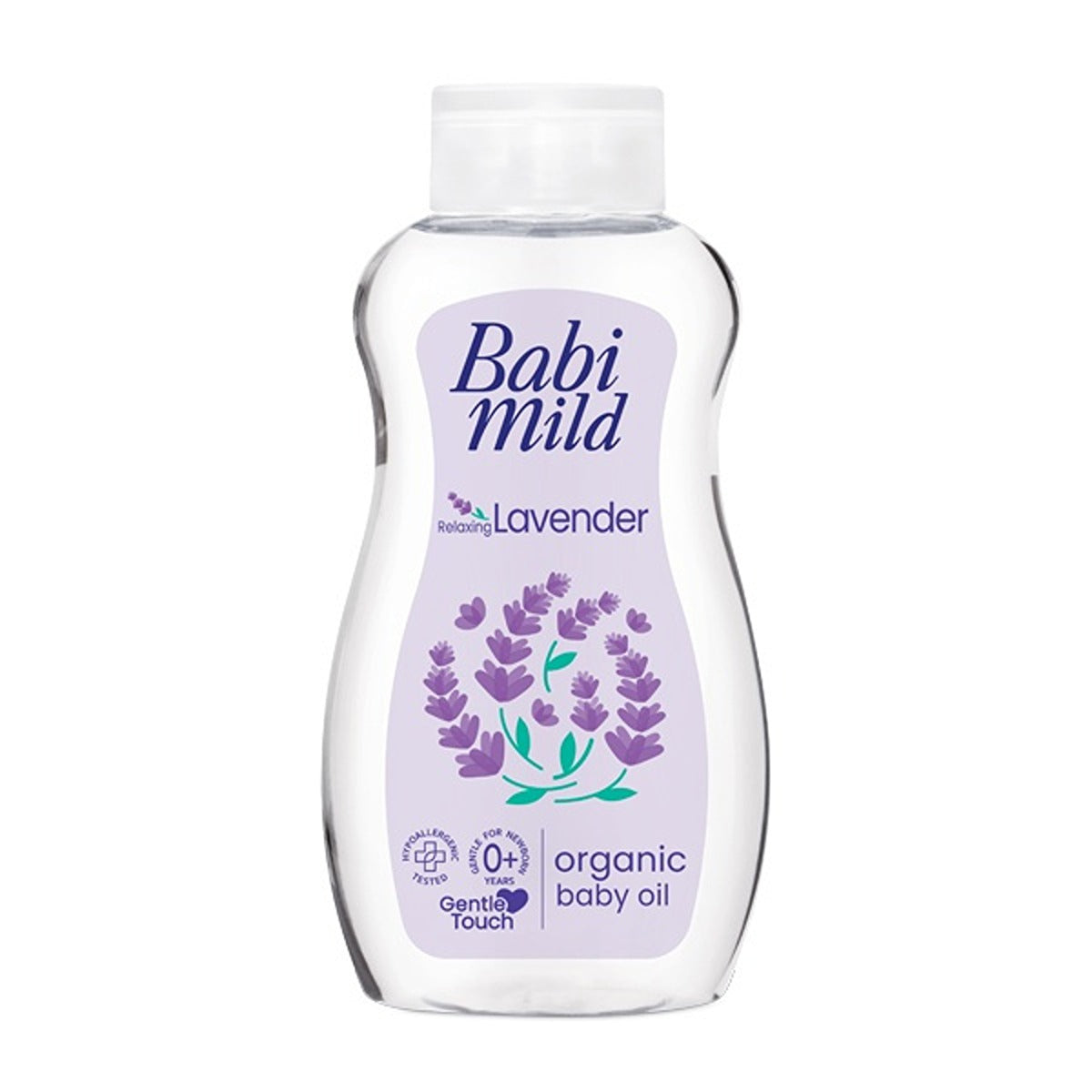 Babi Mild | Lavender Organic Baby Oil | 200ml | Best Price in Pakistan original skincare product Pakistan مرکزی تصویر