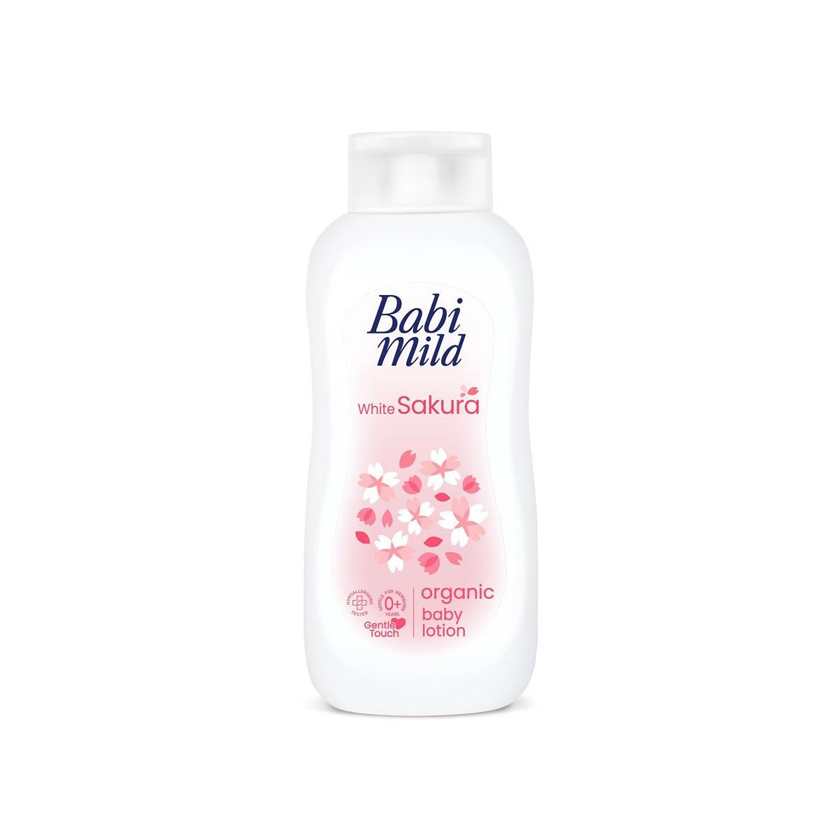 Babi Mild | White Sakura Organic Baby Lotion | 180ml | Best Price in Pakistan original skincare product Pakistan مرکزی تصویر