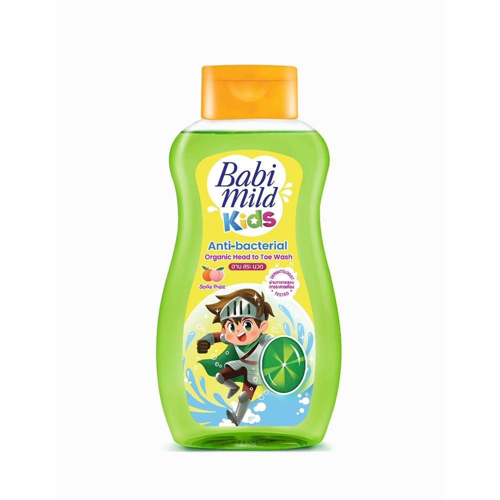 Babi Mild | Kids Soda Popz Head & Body Baby Bath | 190ml | Best Price in Pakistan original skincare product Pakistan