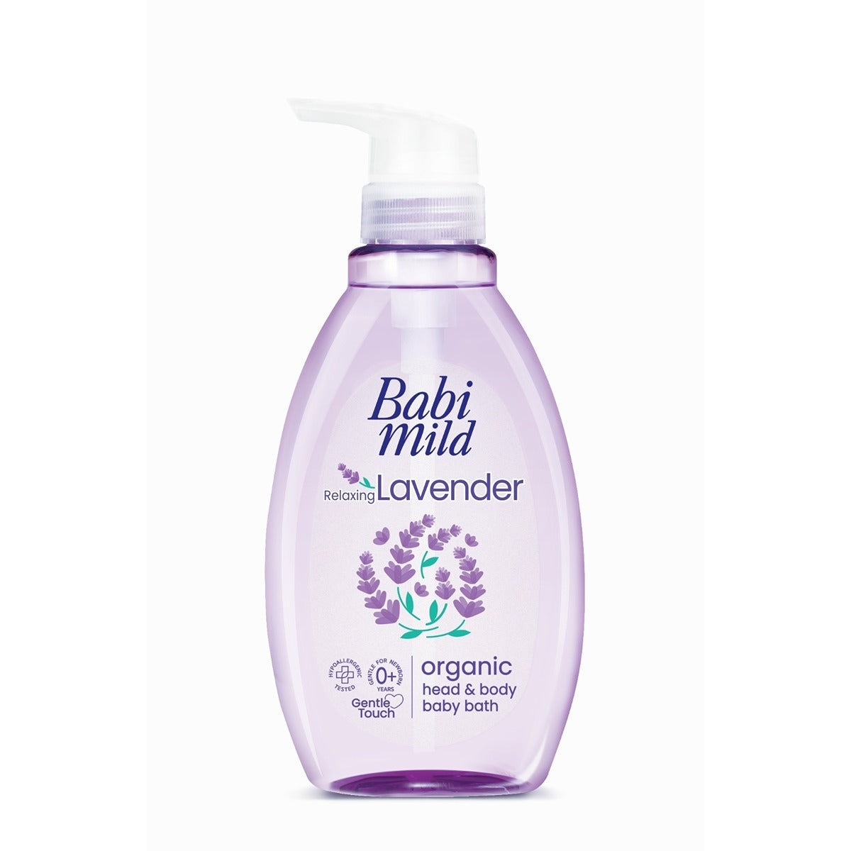 Babi Mild | Relaxing Lavender Organic Head & Body Baby Bath | 380ml | Best Price in Pakistan original skincare product Pakistan