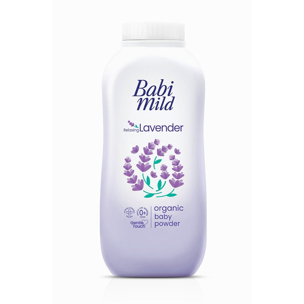 Babi Mild | Relaxing Lavender Organic Baby Powder | 160g | Best Price in Pakistan original skincare product Pakistan Main image
