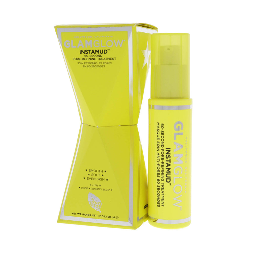 GLAM GLOW INSTA MUD 60 SECOND PORE REFINING TREATMENT SMOOTH | Best Price in Pakistan original skincare product Pakistan