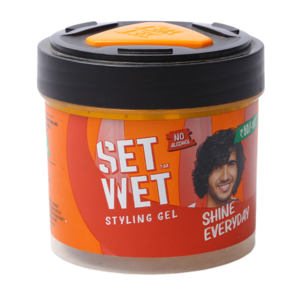 SET WET HAIR STYLING GELL SHINE EVERYDAY 250GM | Best Price in Pakistan original skincare product Pakistan مرکزی تصویر