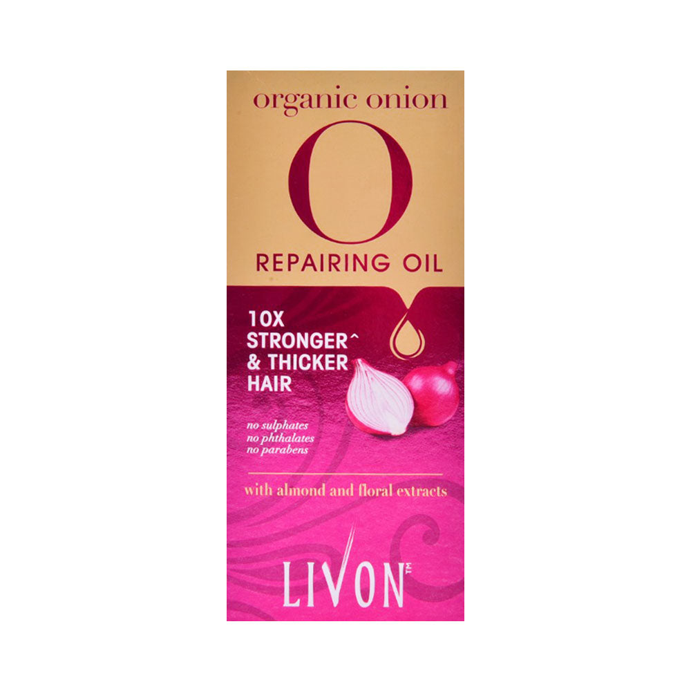 LIVON ORGANIC ONION REPAIRING OIL 100 ML | Best Price in Pakistan original skincare product Pakistan Main image