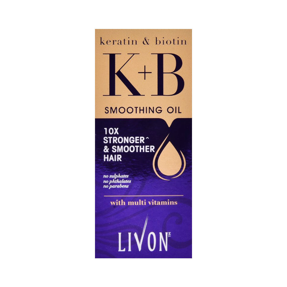 LIVON KERATIN & BIOTIN HAIR SMOOTHING OIL 100 ML | Best Price in Pakistan original skincare product Pakistan
