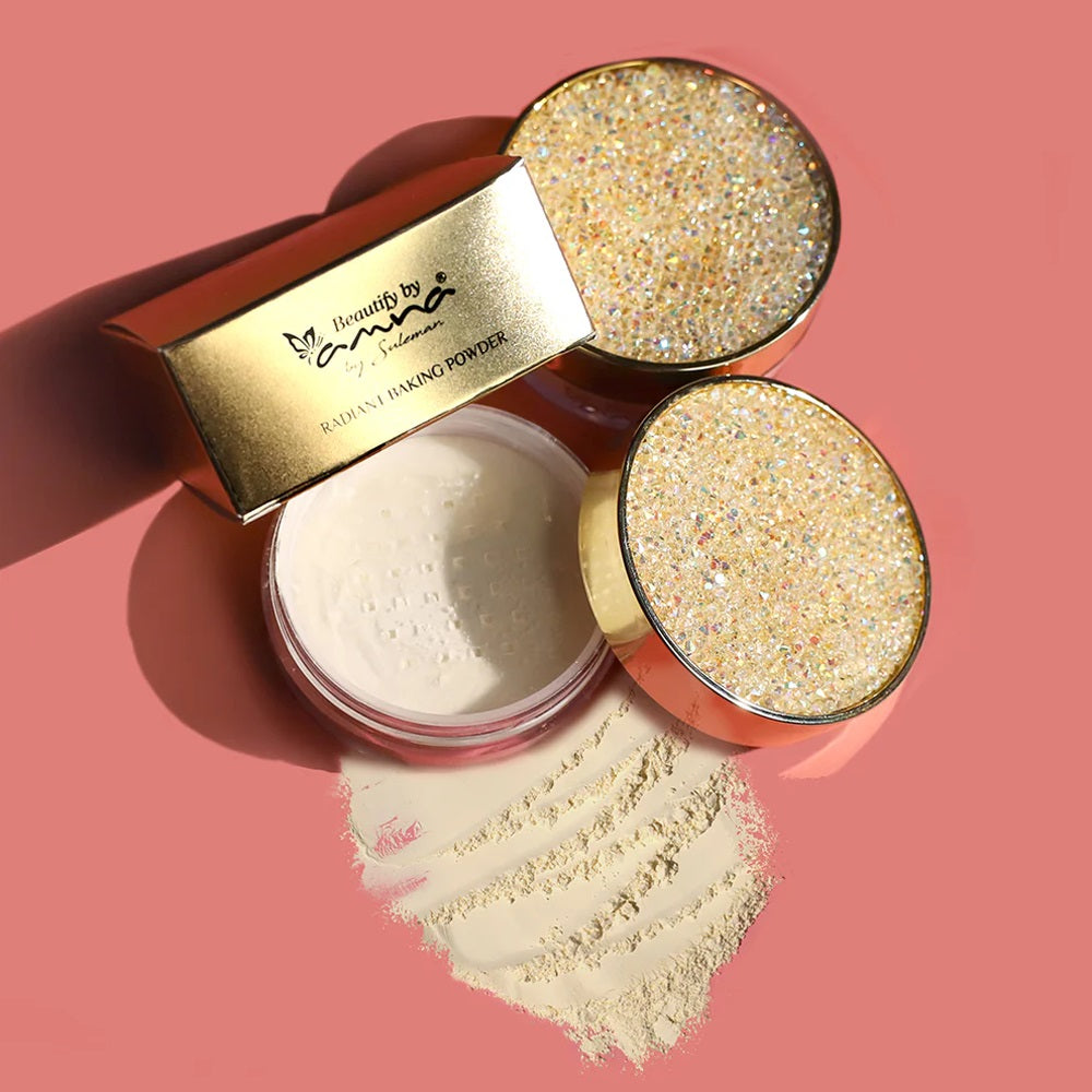 BEAUTY BY AMNA MAKEUP FIX POWDER BANANA | Best Price in Pakistan original skincare product Pakistan