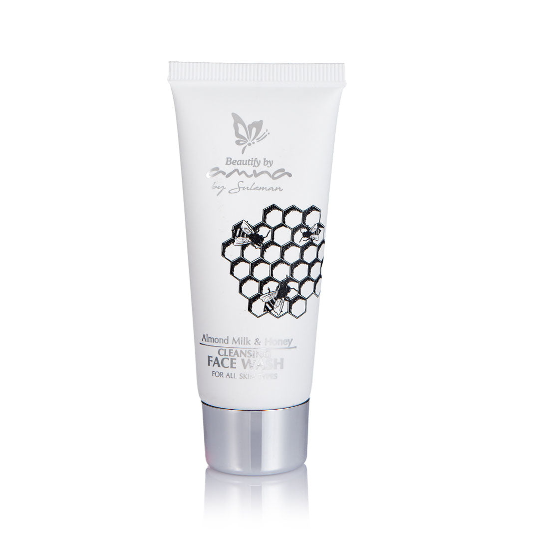 BBA By Suleman | Almond Milk & Honey Cleansing Face Wash For All Skin Types | Best Price in Pakistan original skincare product Pakistan Main image