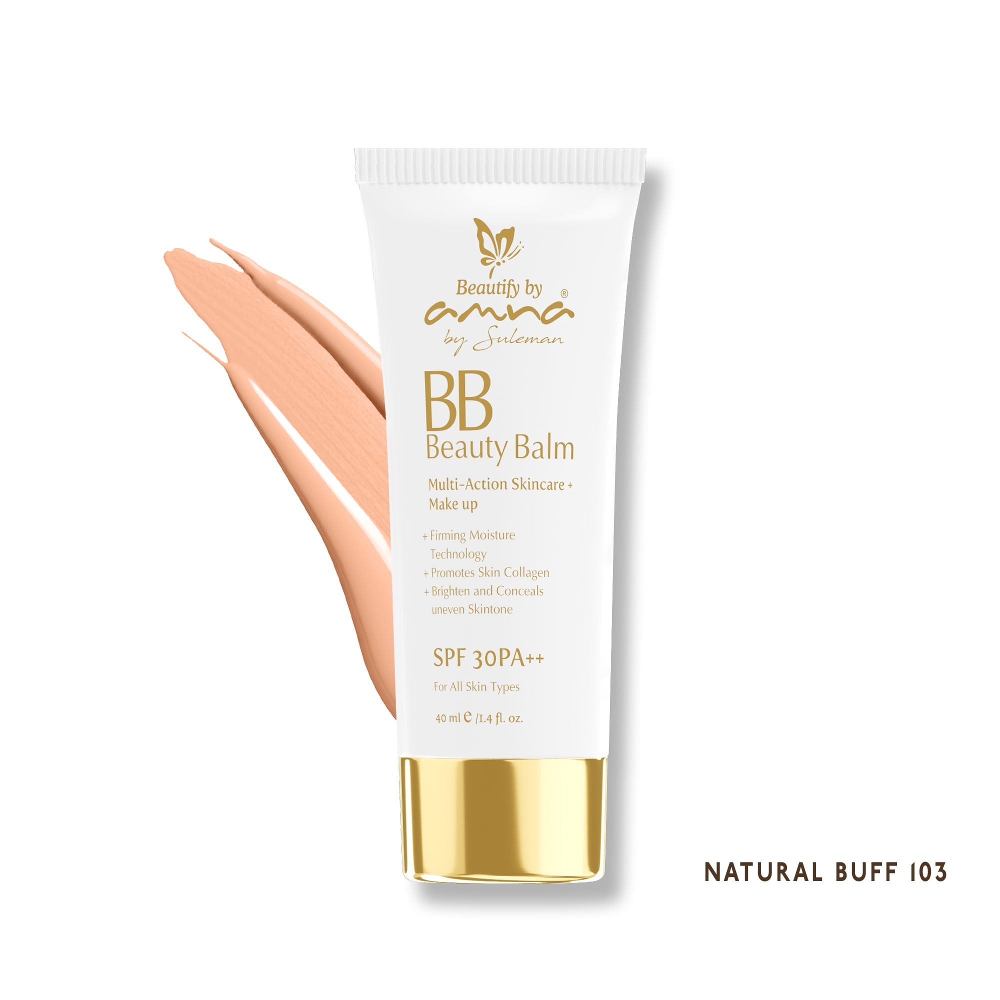 BBA By Suleman | BB Cream | Natural Buff 103 10ml | Best Price in Pakistan original skincare product Pakistan