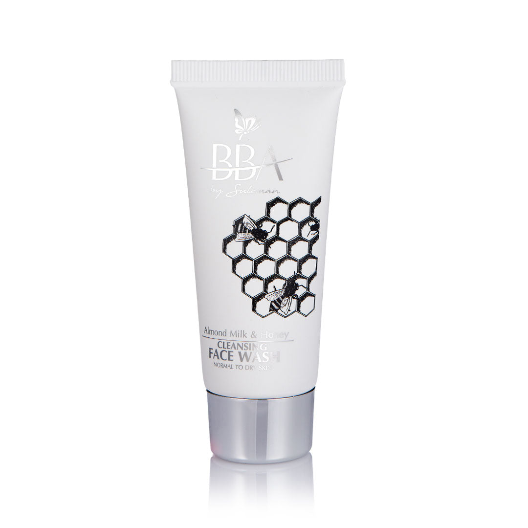 BBA By Suleman | Almond Milk & Honey Cleansing Face Wash For Normal To Dry Skin | Best Price in Pakistan original skincare product Pakistan Main image