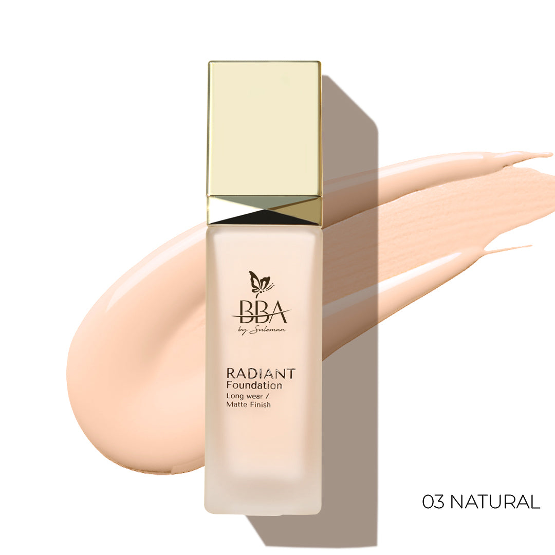 BBA By Suleman | Radiant Foundation | 3 Natural | Best Price in Pakistan original skincare product Pakistan Main image