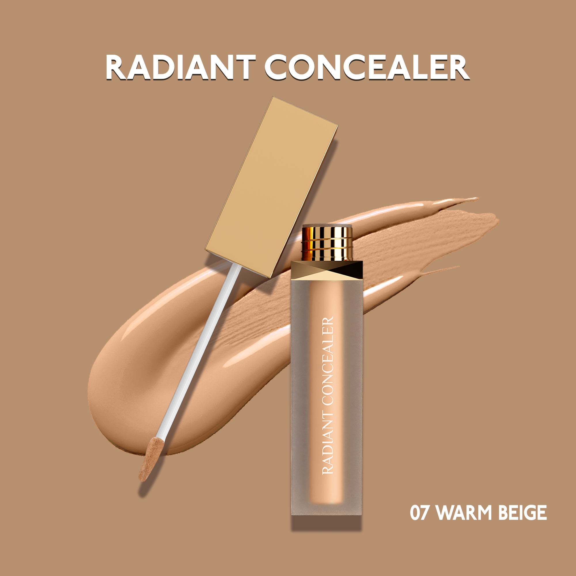 BBA By Suleman | Radiant Concealer | 7 Warm Beige | Best Price in Pakistan original skincare product Pakistan
