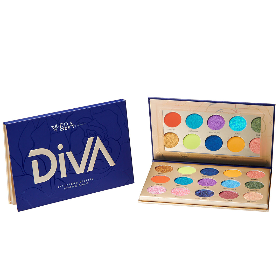 BBA By Suleman | Diva Eyeshadow Palette | Best Price in Pakistan original skincare product Pakistan Main image