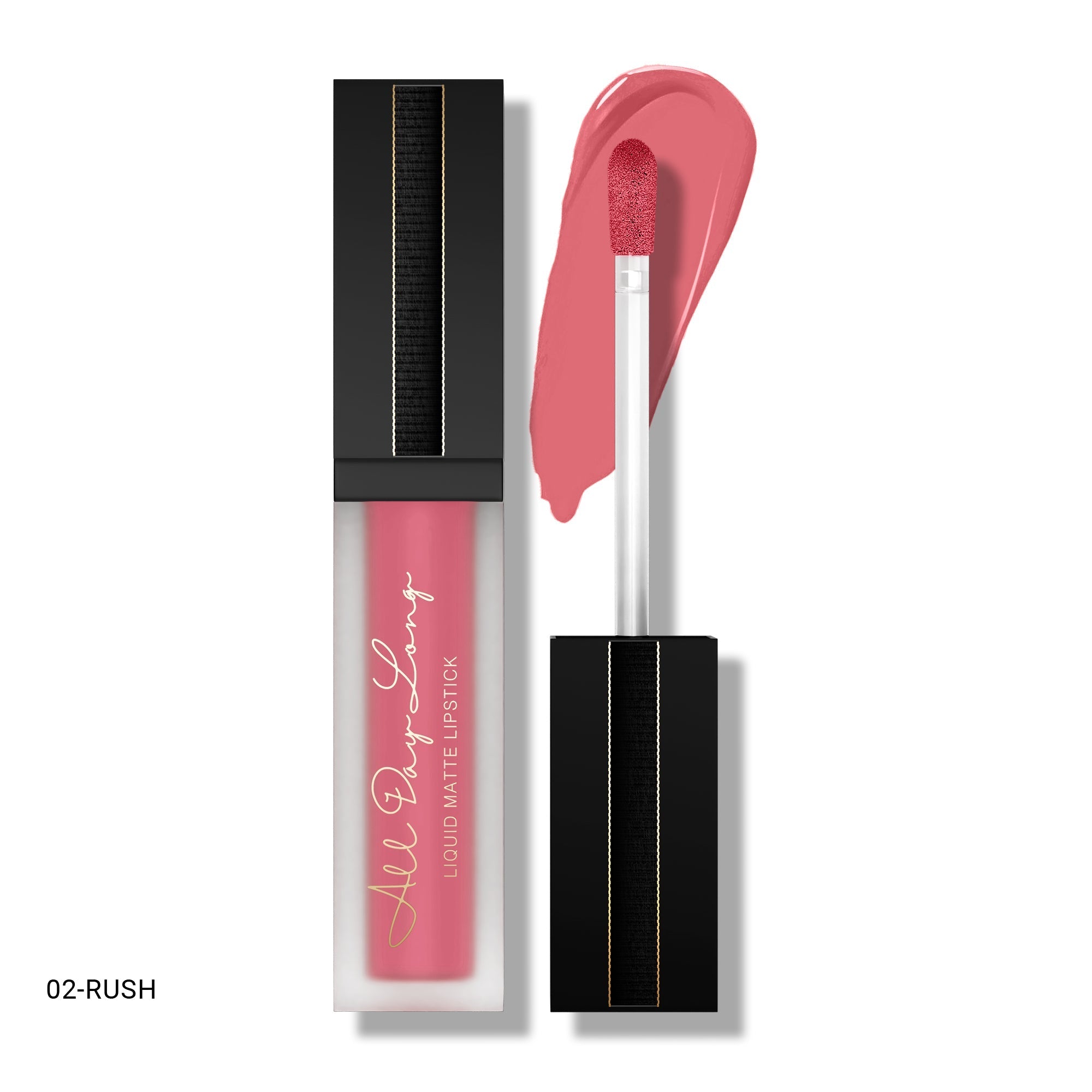 BBA By Suleman | All Day Long Liquid Matte Lipstick | 02 Rush | Best Price in Pakistan original skincare product Pakistan مرکزی تصویر